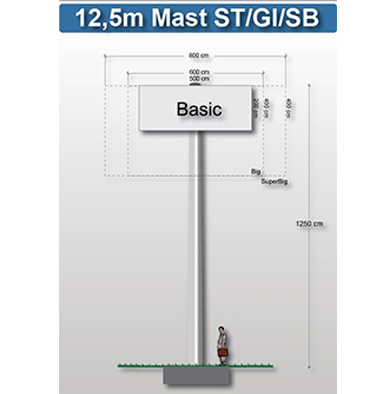 12,5m-mast-rechteckig-preise-fuer-werbeturm24-werbemast