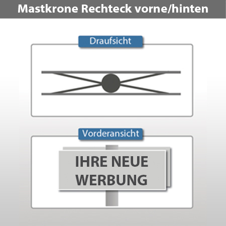 Rechteckmastkrone